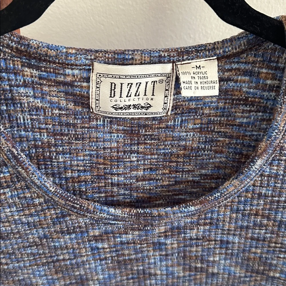 Vintage ribbed knit tee - Picture 3 of 7